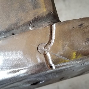 Frame crack prep