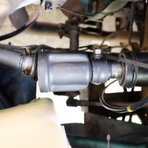 1974 CJ5 modded tilt steering column