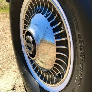 Cutlas Deluxe Turbine hubcap with the lockout hole