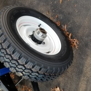 WHEEL AND TIRE