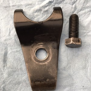 Distributor hold down clamp