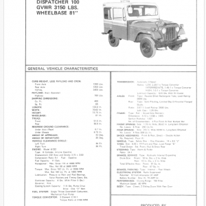 DJ5C Spec Sheet