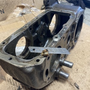 Scraping Off Gasket