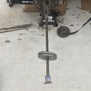 Slide Hammer In Use