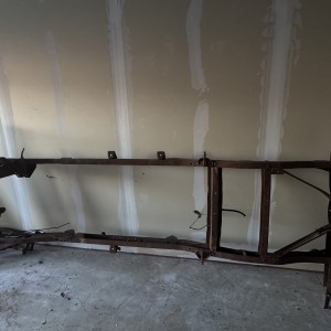 Early CJ-5 Frame - Frame Side View