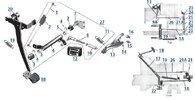 Crown Automotive Clutch Pedal Return Spring For 72-86 CJ & 74-90 SJ Jeep Models (5351118)