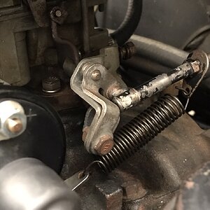 Media 'Rochester 2G throttle linkage' in album 'Beach66Bum's CJ5A'